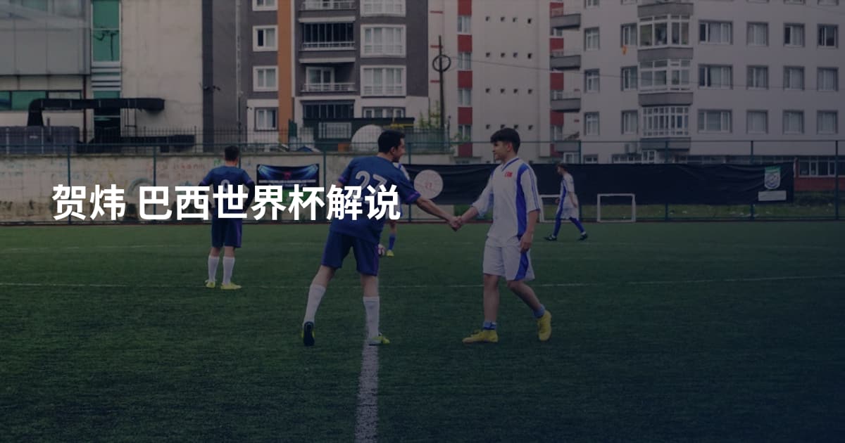 贺炜 巴西世界杯解说