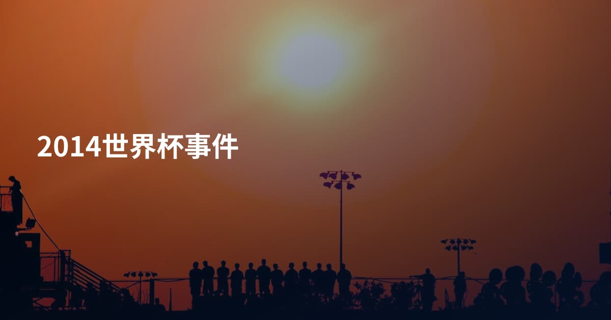 2014世界杯事件