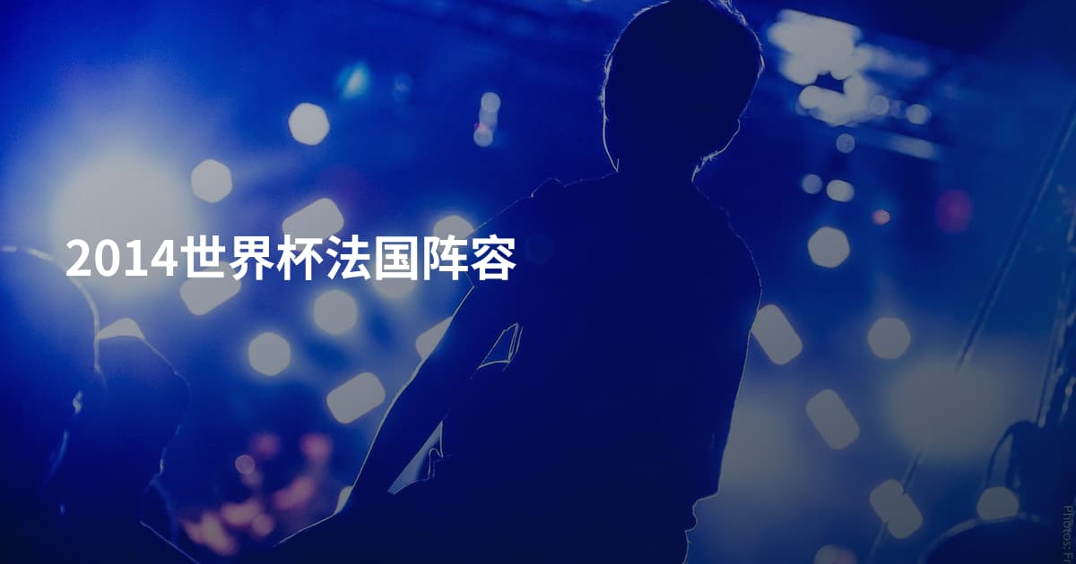 2014世界杯法国阵容