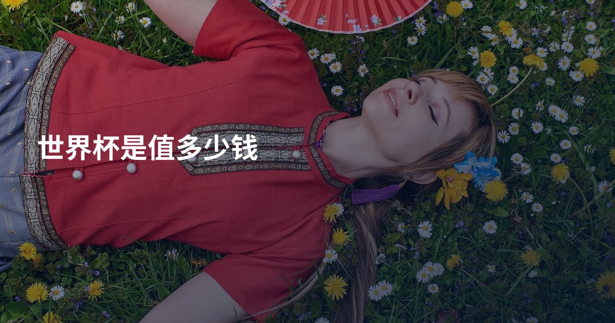 世界杯是值多少钱