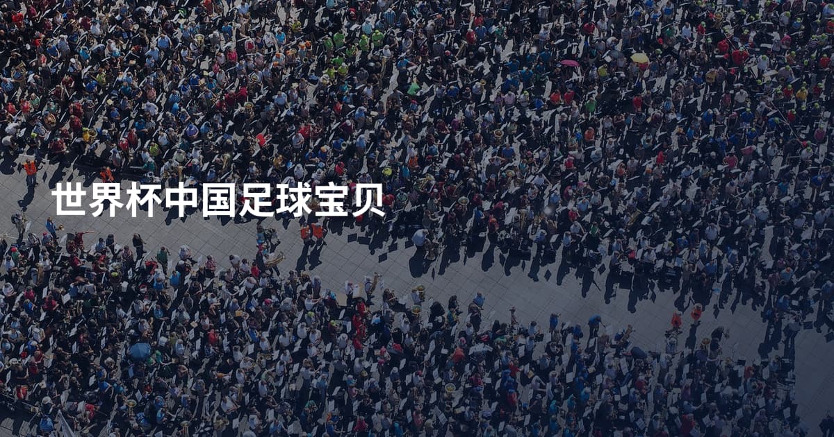 世界杯中国足球宝贝