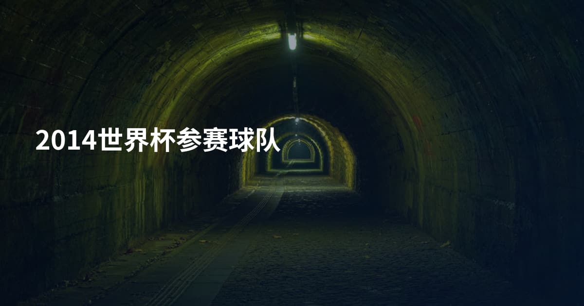 2014世界杯参赛球队