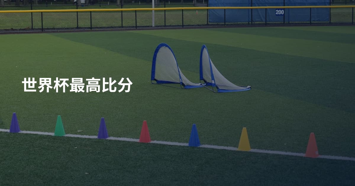 世界杯最高比分