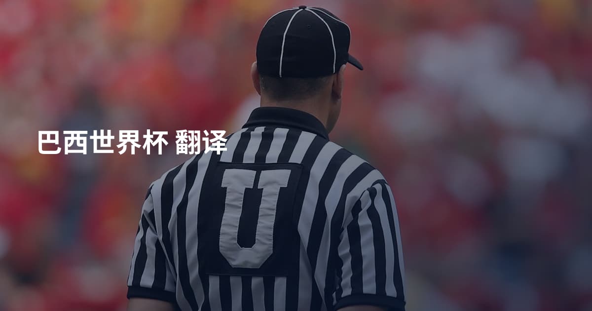 巴西世界杯 翻译
