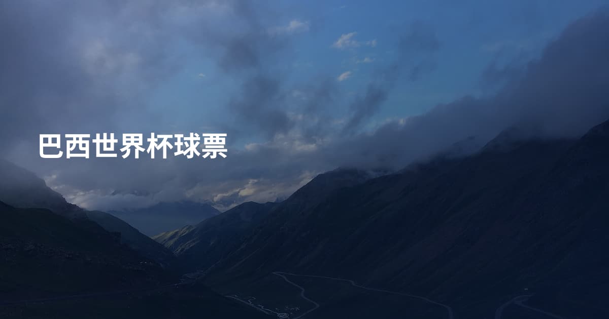 巴西世界杯球票