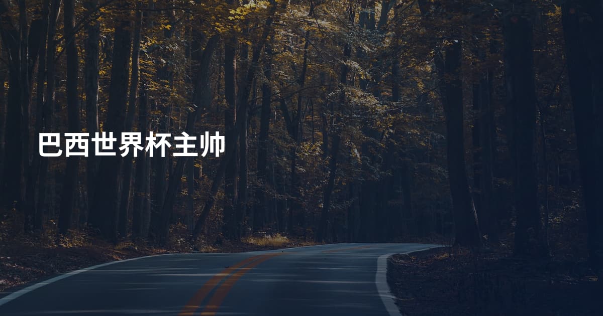 巴西世界杯主帅