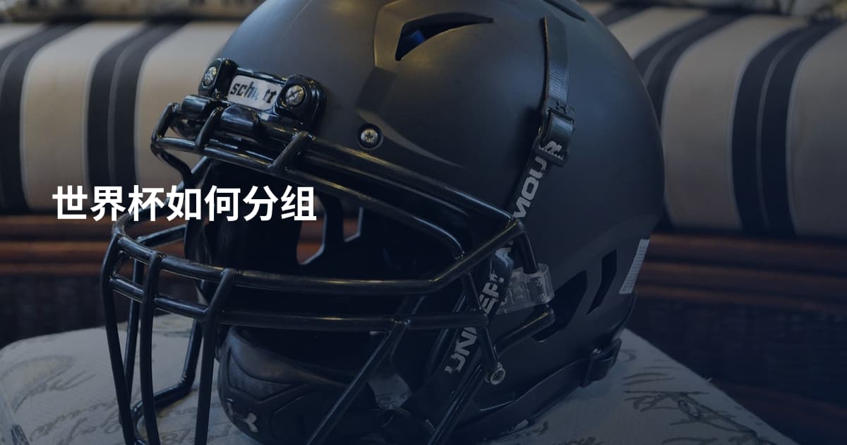 世界杯如何分组