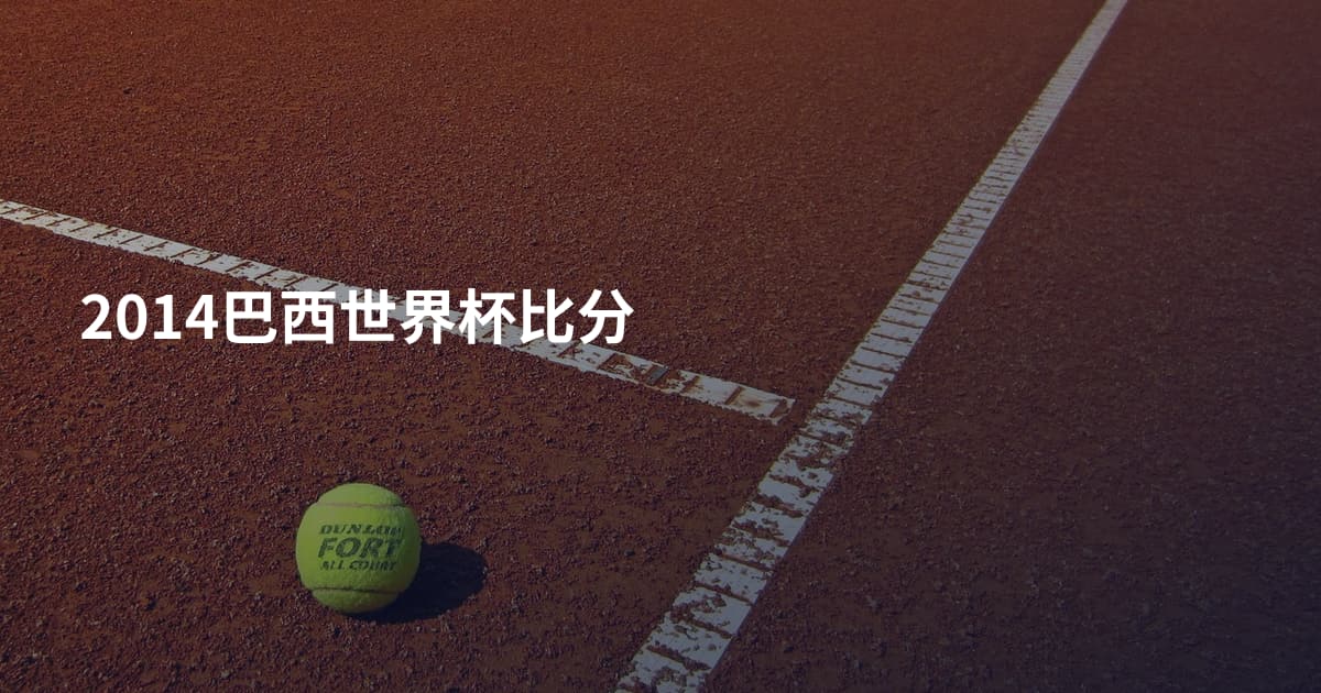 2014巴西世界杯比分
