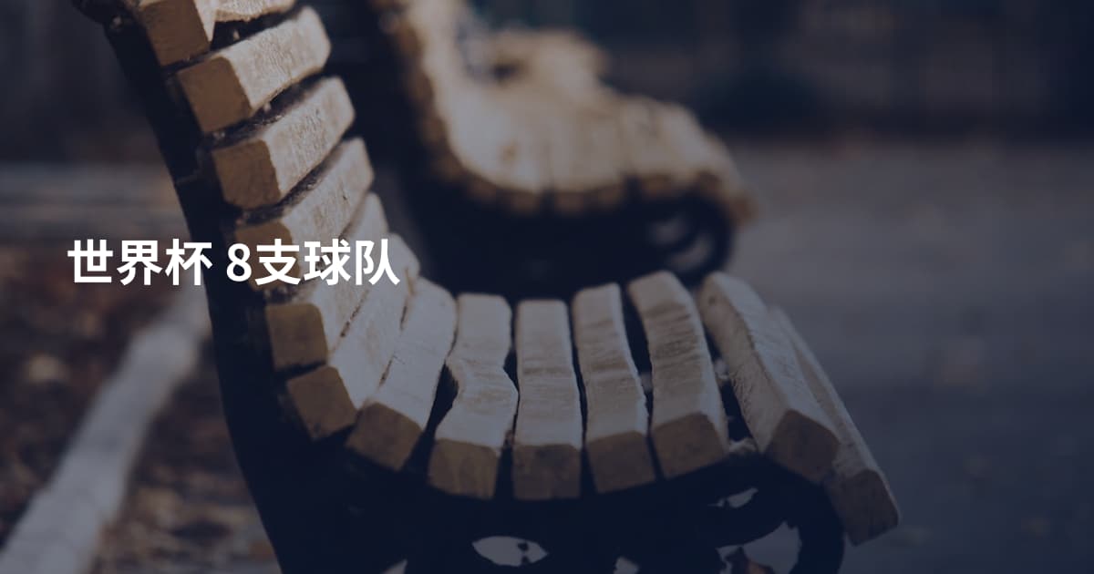 世界杯 8支球队