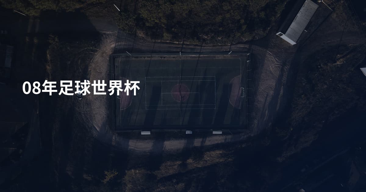 08年足球世界杯