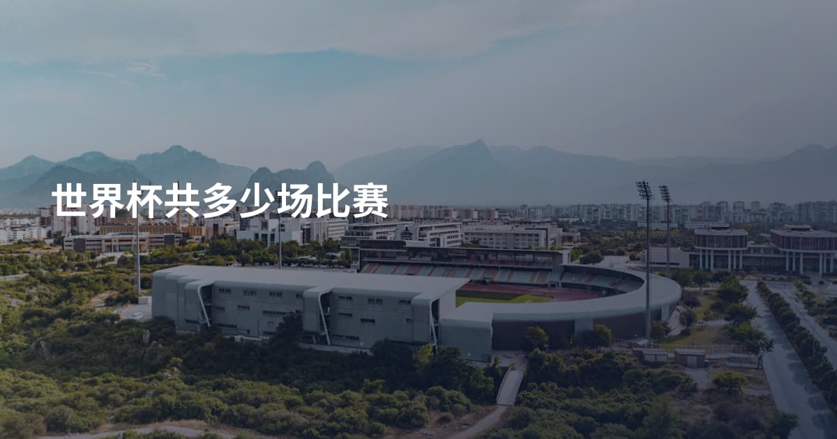 世界杯共多少场比赛