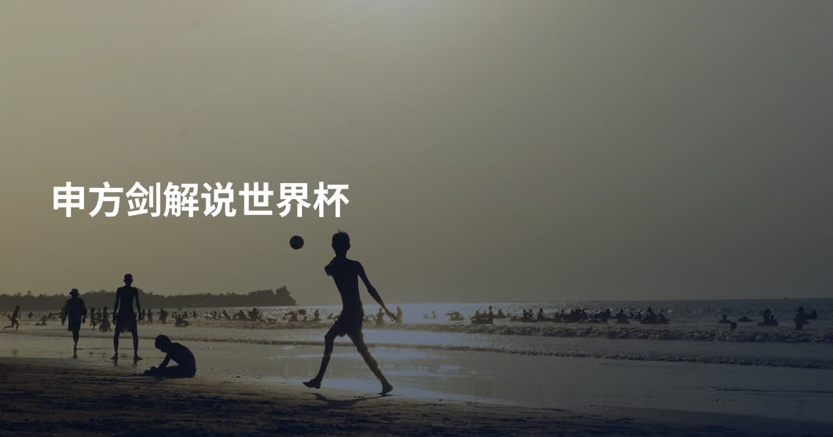 申方剑解说世界杯