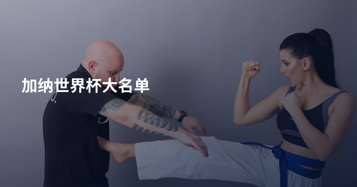 加纳世界杯大名单