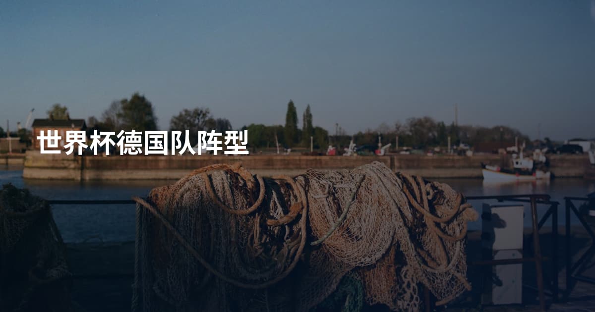 世界杯德国队阵型