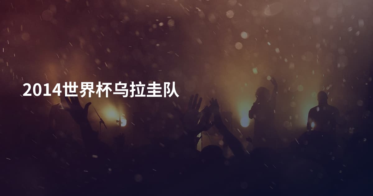 2014世界杯乌拉圭队