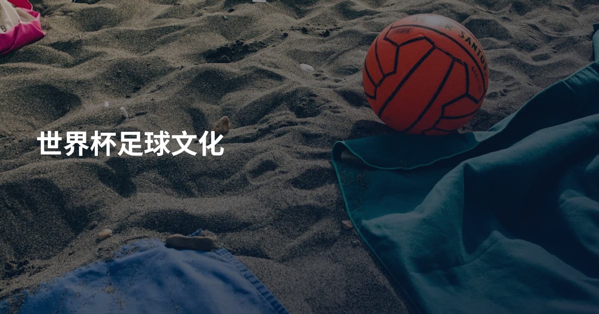 世界杯足球文化