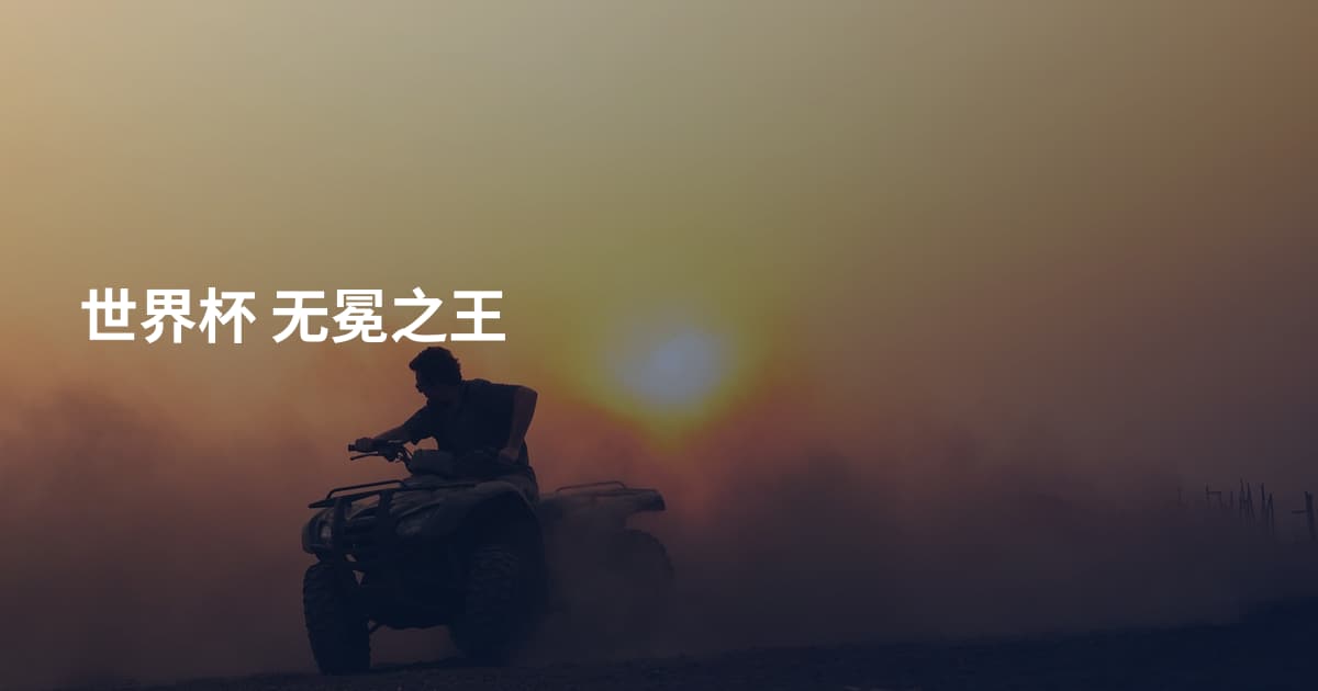 世界杯 无冕之王