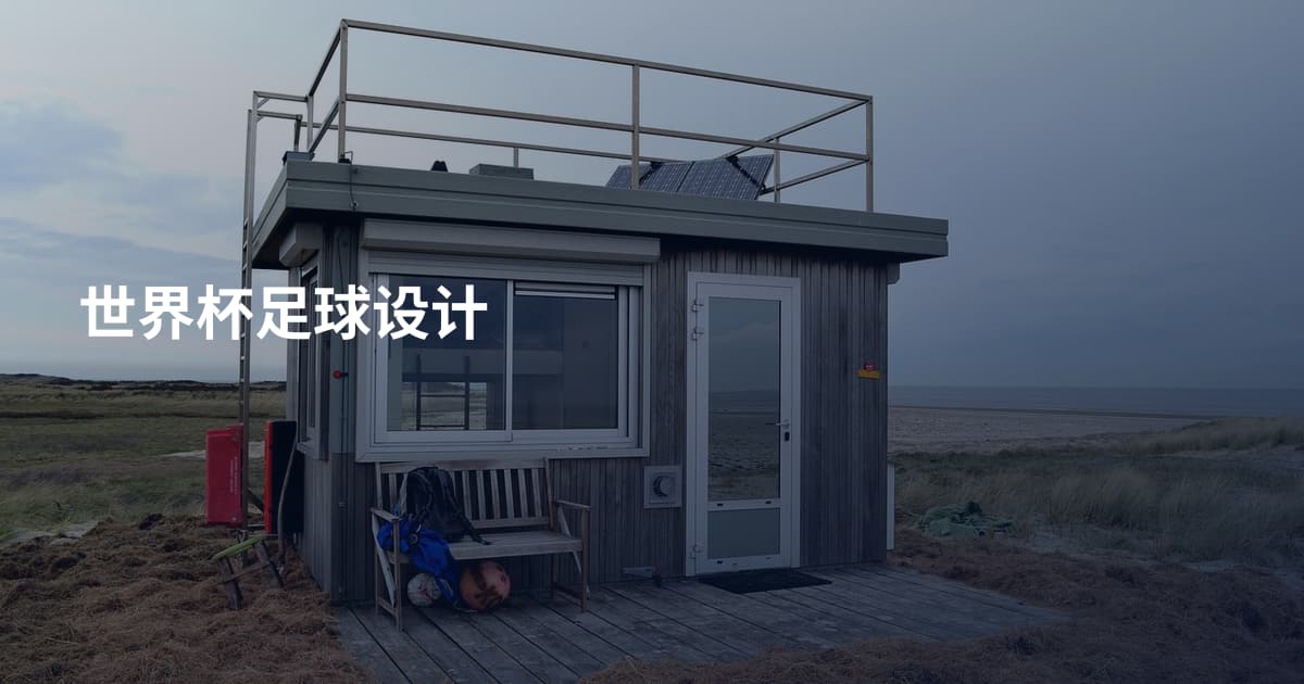 世界杯足球设计