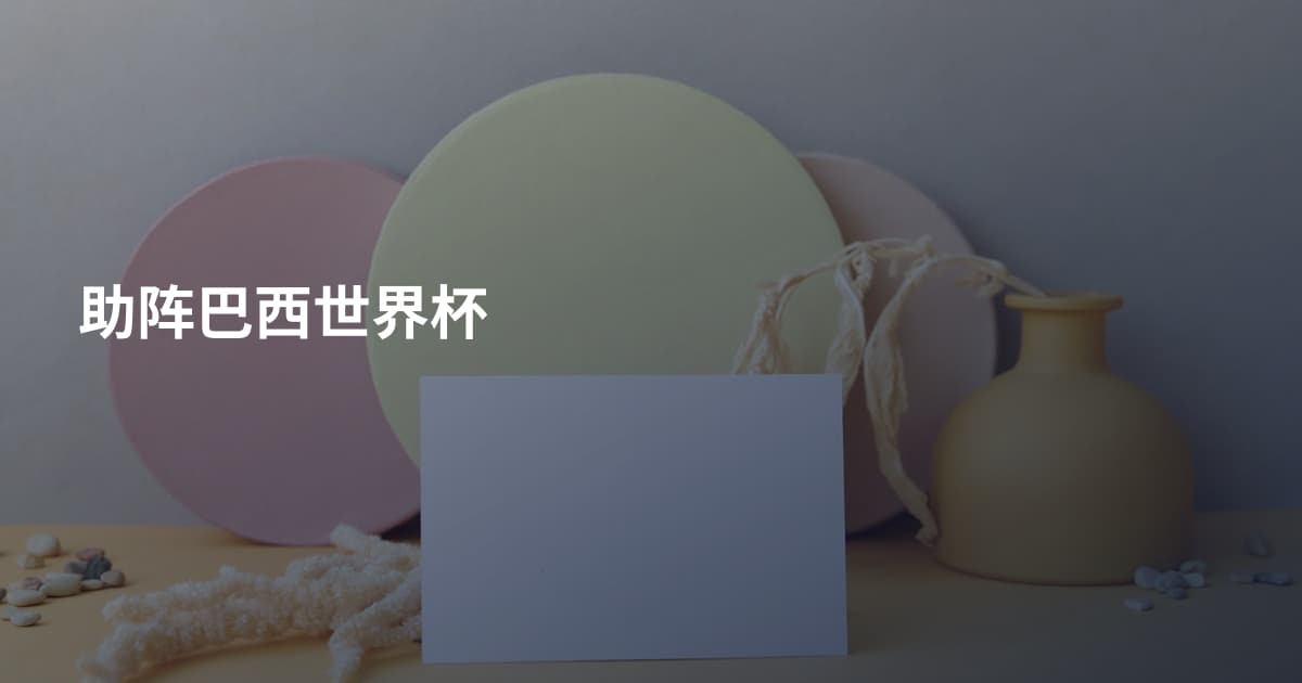 助阵巴西世界杯