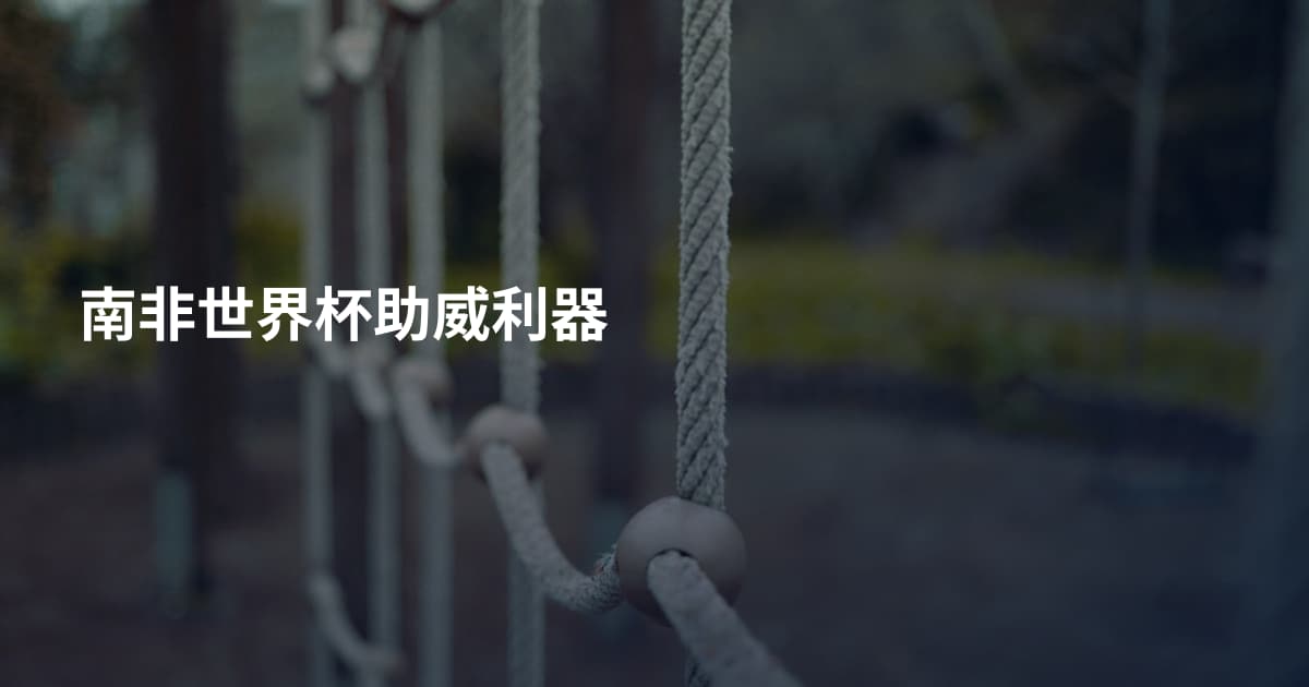 南非世界杯助威利器
