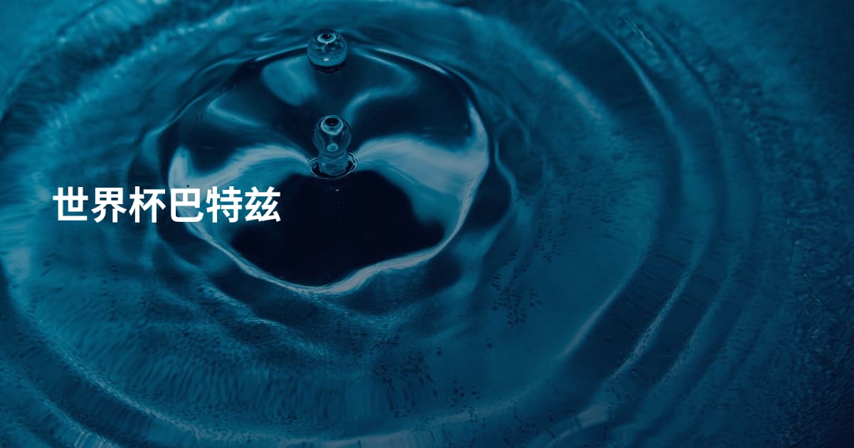 世界杯巴特兹