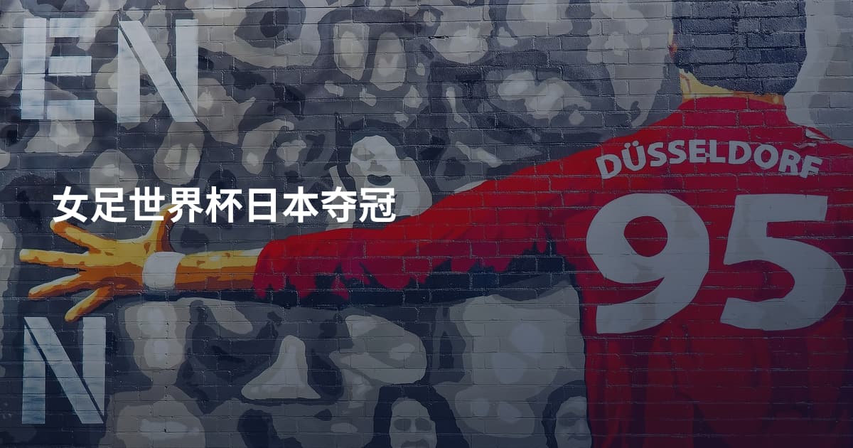 女足世界杯日本夺冠