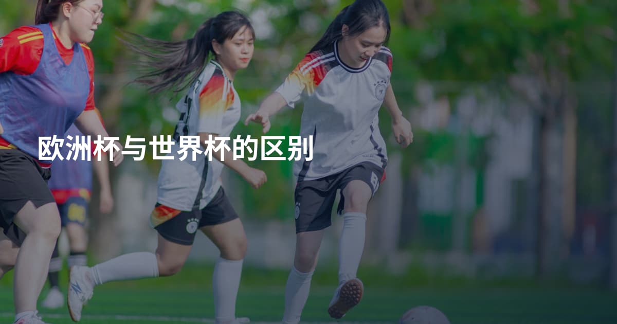 欧洲杯与世界杯的区别