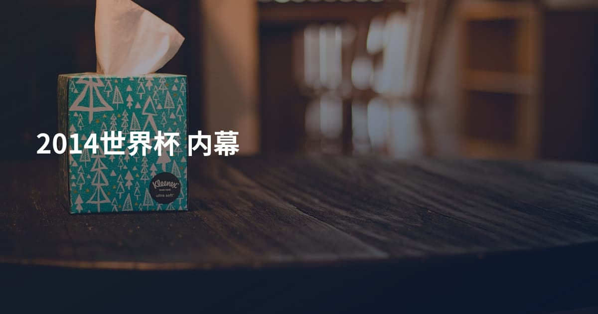 2014世界杯 内幕