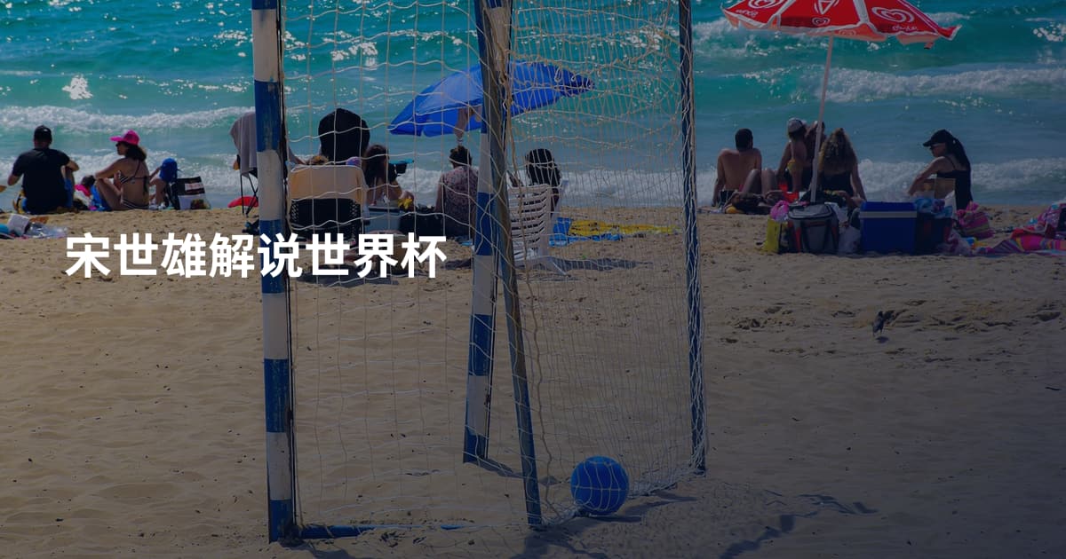 宋世雄解说世界杯