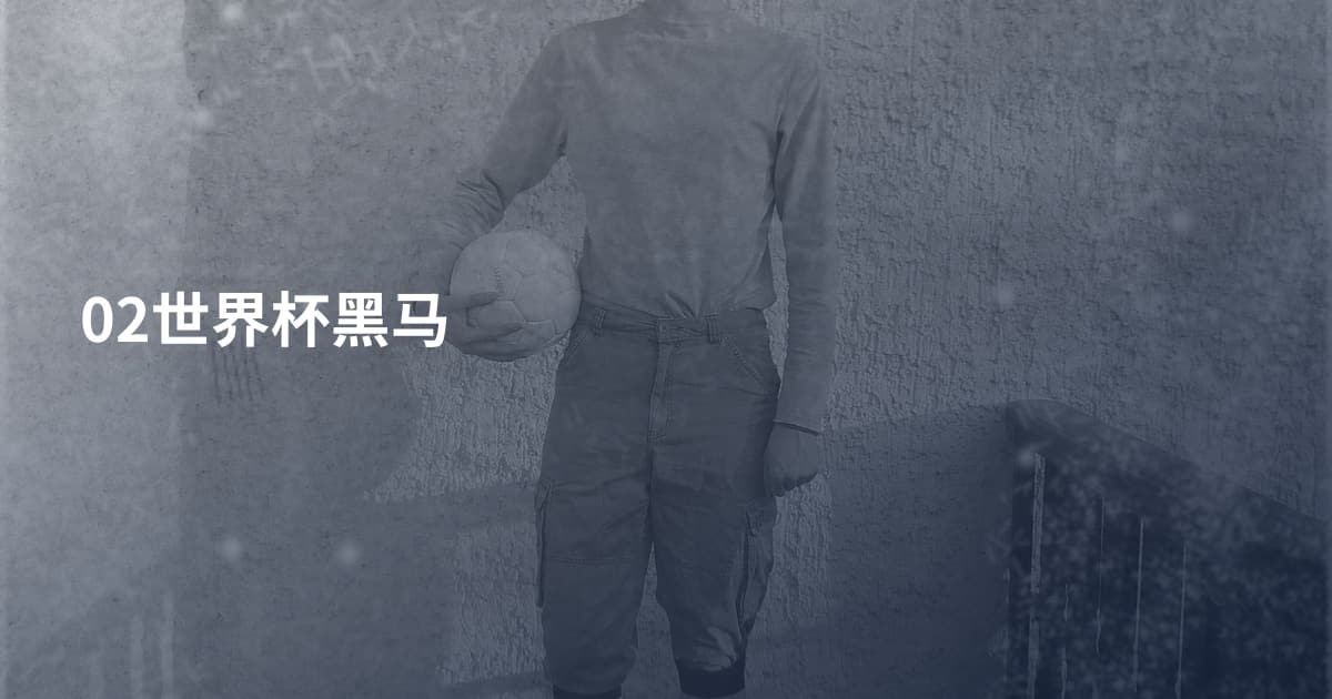 02世界杯黑马