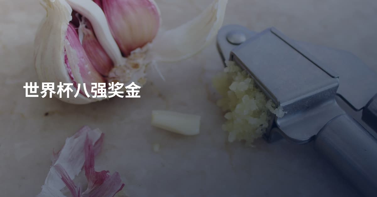 世界杯八强奖金