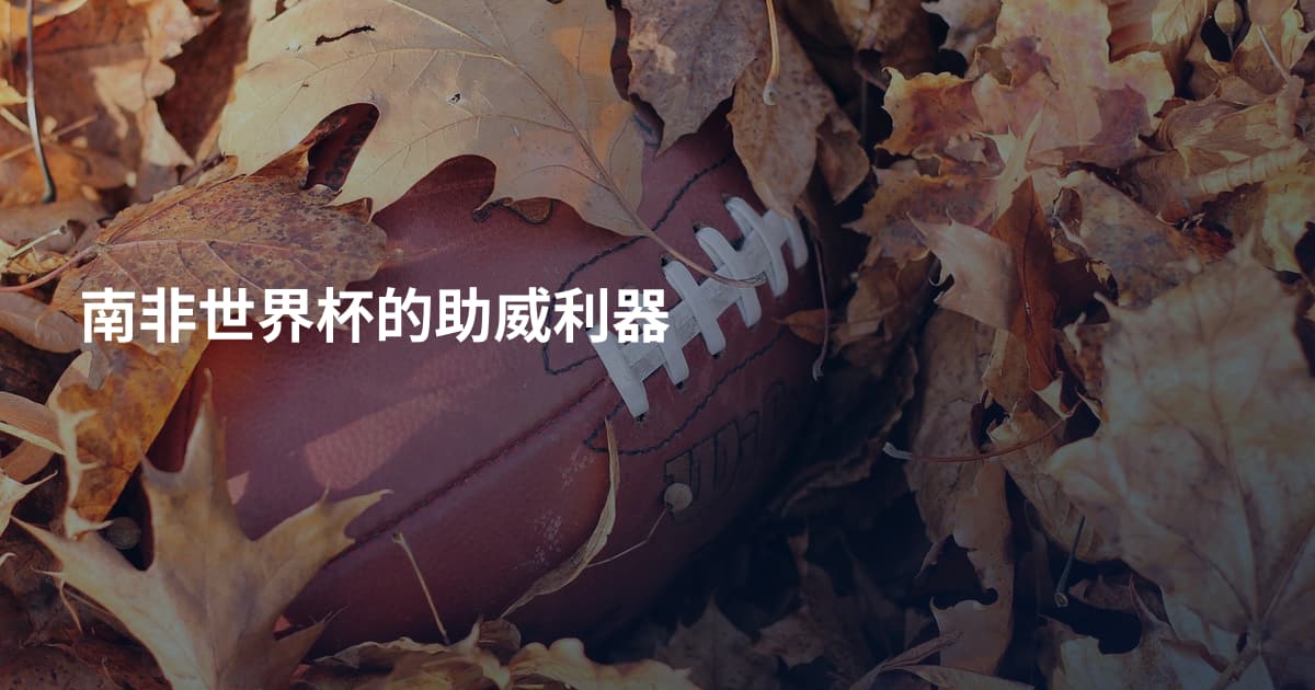 南非世界杯的助威利器