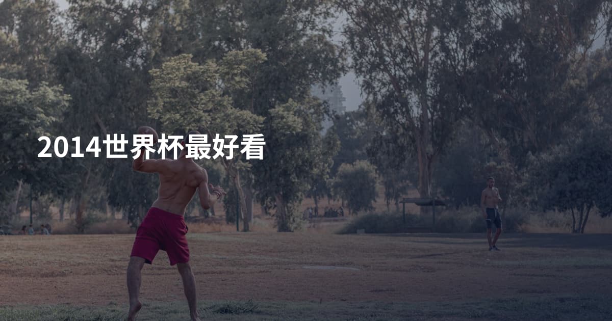 2014世界杯最好看