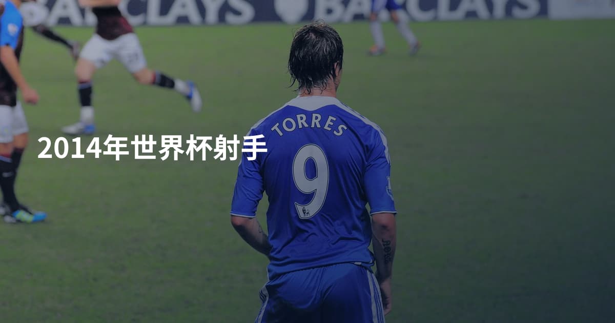 2014年世界杯射手