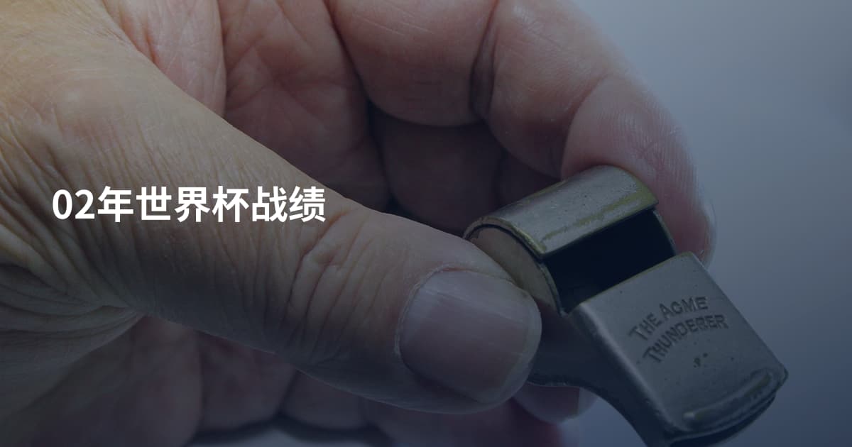 02年世界杯战绩