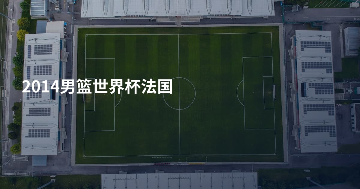 2014男篮世界杯法国
