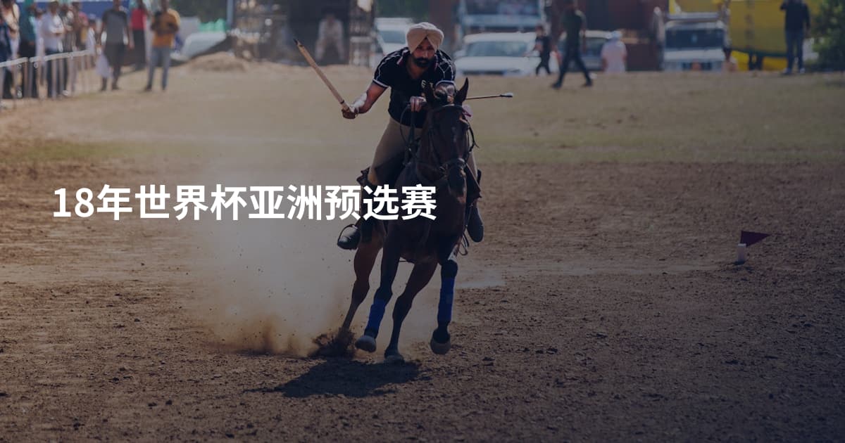 18年世界杯亚洲预选赛