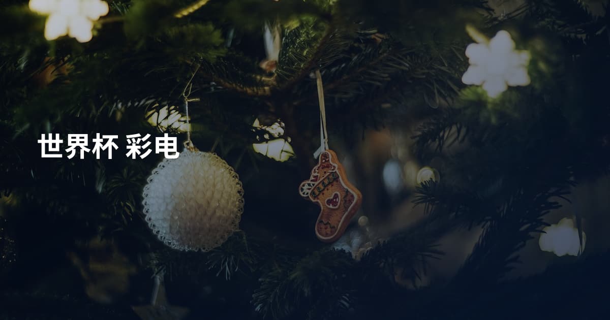 世界杯 彩电