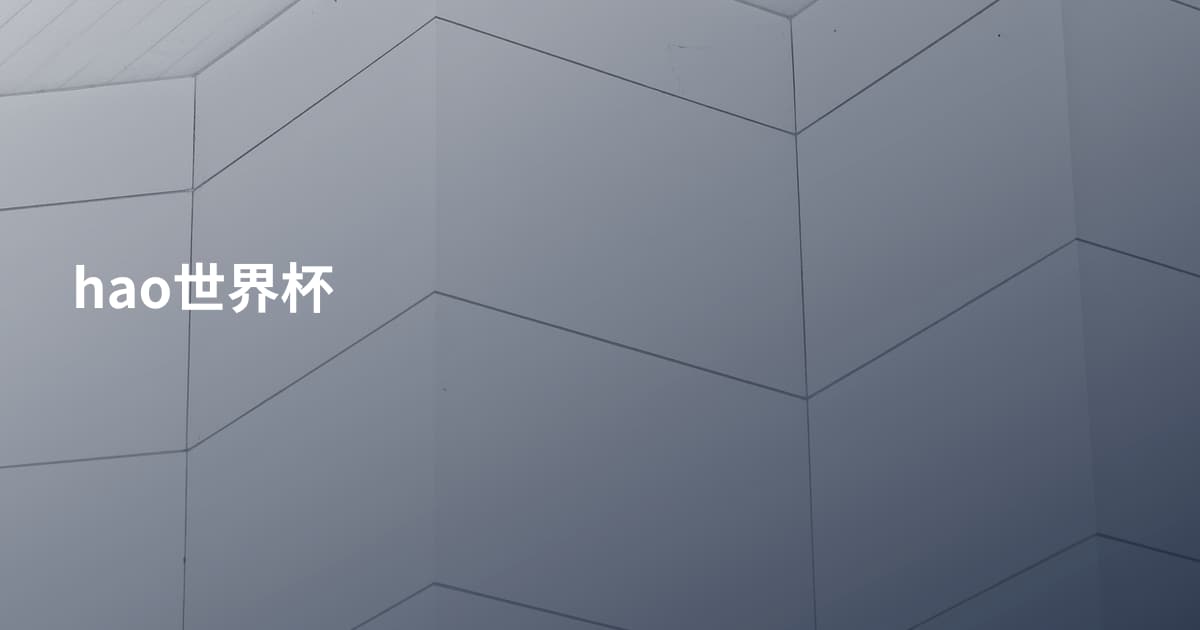 hao世界杯