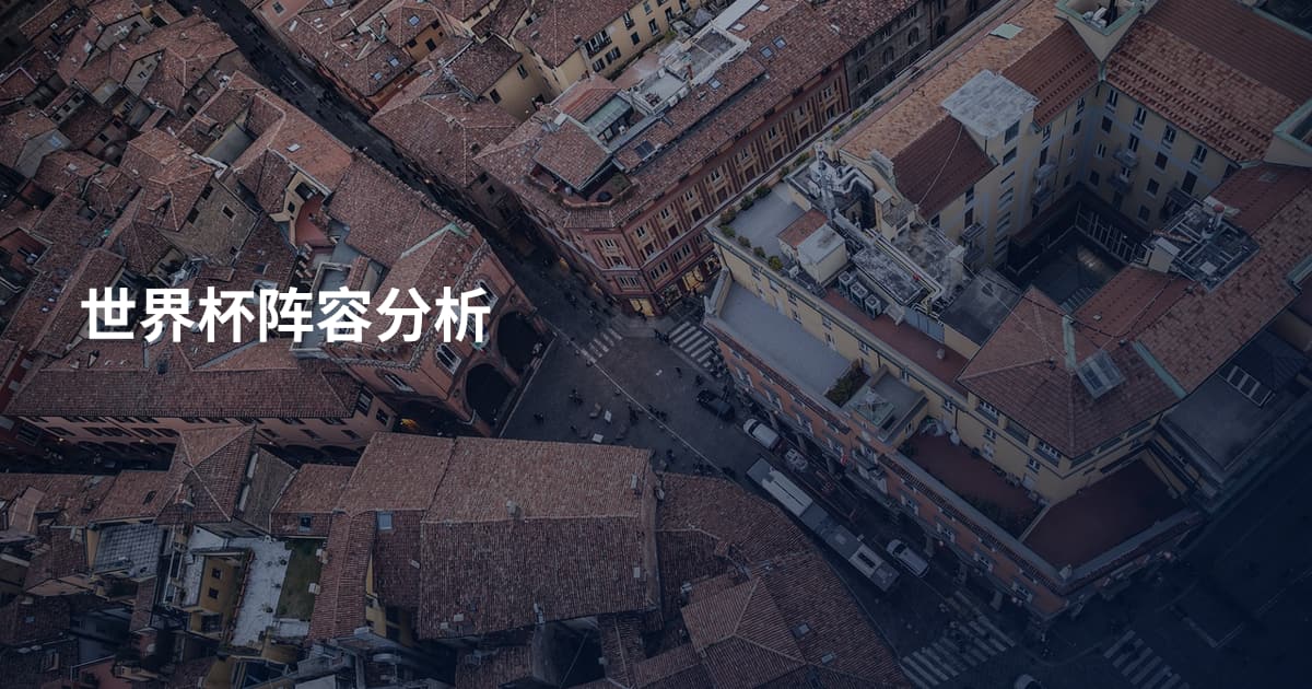 世界杯阵容分析