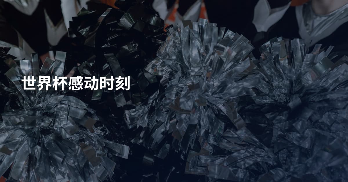 世界杯感动时刻