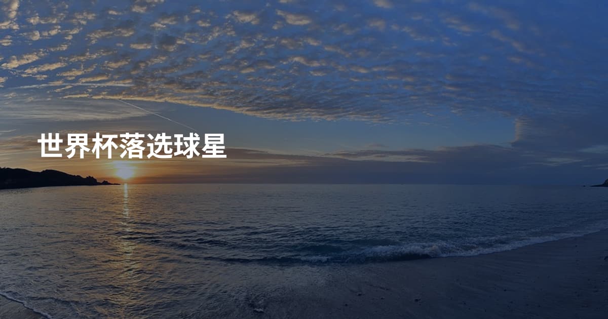 世界杯落选球星