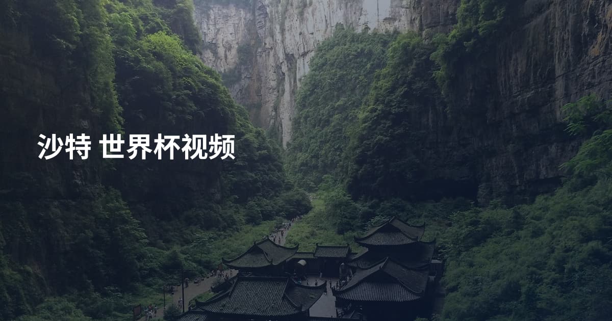 沙特 世界杯视频