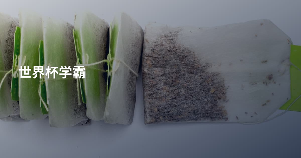 世界杯学霸