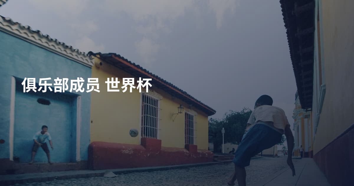 俱乐部成员 世界杯