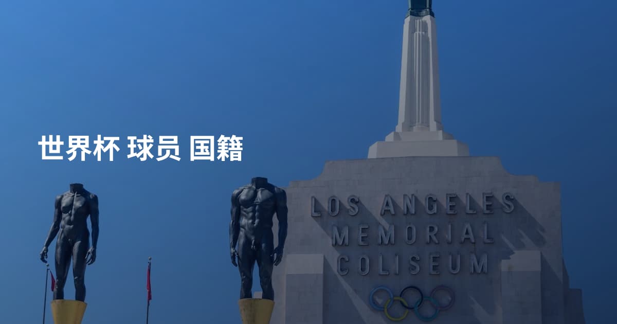 世界杯 球员 国籍