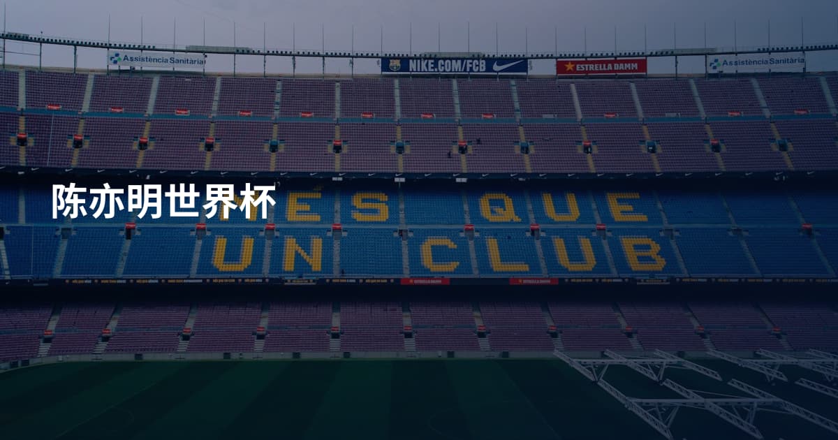 陈亦明世界杯