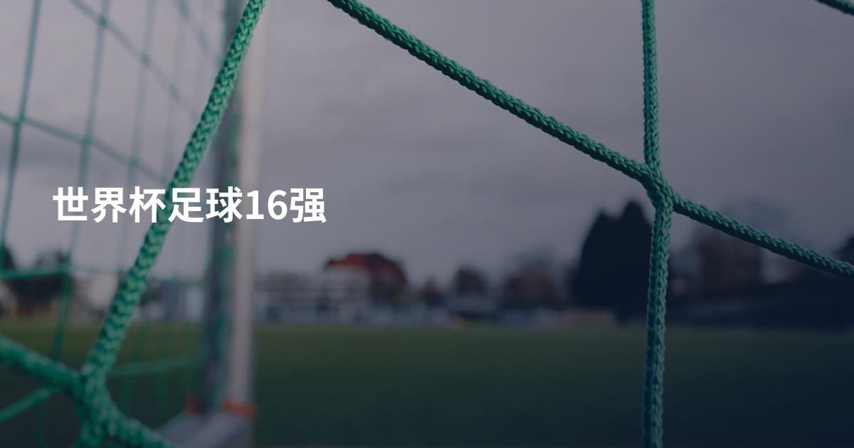 世界杯足球16强