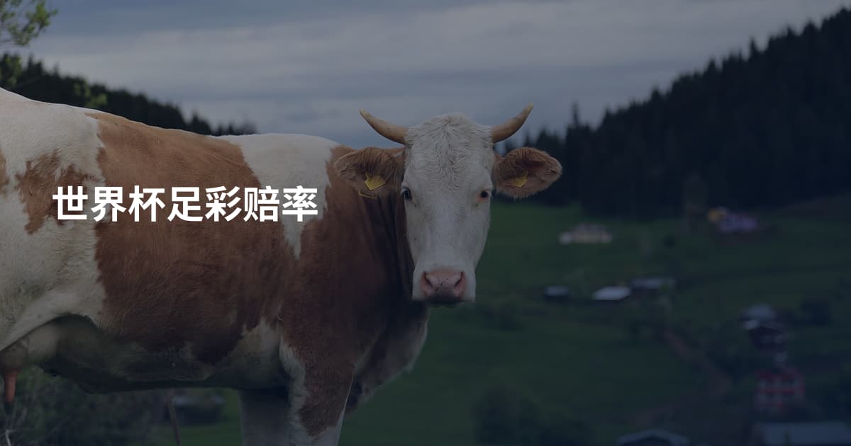 世界杯足彩赔率