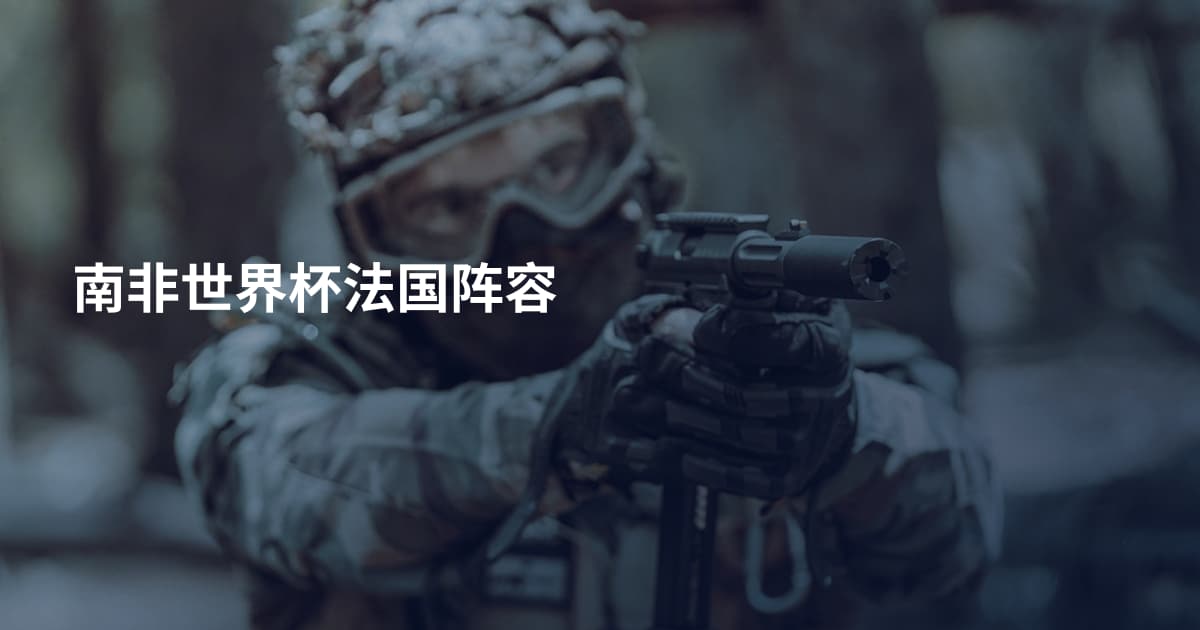 南非世界杯法国阵容